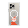 プレミアムスクエアケース with MagSafe［ MOOMIN - Little My - Grinning face ］