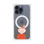 プレミアムスクエアケース with MagSafe［ MOOMIN - Little My - Grinning face ］