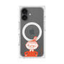 プレミアムスクエアケース with MagSafe［ MOOMIN - Little My - Grinning face ］