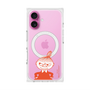 プレミアムスクエアケース with MagSafe［ MOOMIN - Little My - Grinning face ］