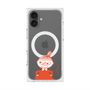プレミアムスクエアケース with MagSafe［ MOOMIN - Little My - Grinning face ］