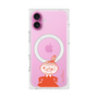 プレミアムスクエアケース with MagSafe［ MOOMIN - Little My - Grinning face ］