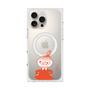 プレミアムスクエアケース with MagSafe［ MOOMIN - Little My - Grinning face ］