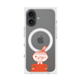 プレミアムスクエアケース with MagSafe［ MOOMIN - Little My - Grinning face ］