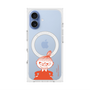 プレミアムスクエアケース with MagSafe［ MOOMIN - Little My - Grinning face ］