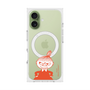 プレミアムスクエアケース with MagSafe［ MOOMIN - Little My - Grinning face ］