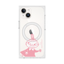 プレミアムスクエアケース with MagSafe［ MOOMIN - Little My - Smile face ］