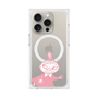プレミアムスクエアケース with MagSafe［ MOOMIN - Little My - Smile face ］