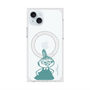 プレミアムスクエアケース with MagSafe［ MOOMIN - Little My - Angry face ］