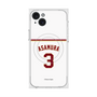 プレミアムスクエアケース with MagSafe［ 楽天イーグルス - #3 Asamura - ホーム ］