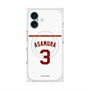 プレミアムスクエアケース with MagSafe［ 楽天イーグルス - #3 Asamura - ホーム ］
