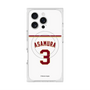 プレミアムスクエアケース with MagSafe［ 楽天イーグルス - #3 Asamura - ホーム ］