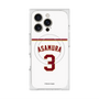 プレミアムスクエアケース with MagSafe［ 楽天イーグルス - #3 Asamura - ホーム ］