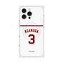 プレミアムスクエアケース with MagSafe［ 楽天イーグルス - #3 Asamura - ホーム ］