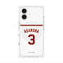 プレミアムスクエアケース with MagSafe［ 楽天イーグルス - #3 Asamura - ホーム ］
