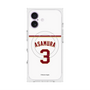 プレミアムスクエアケース with MagSafe［ 楽天イーグルス - #3 Asamura - ホーム ］