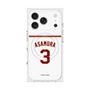 プレミアムスクエアケース with MagSafe［ 楽天イーグルス - #3 Asamura - ホーム ］