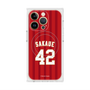 プレミアムスクエアケース with MagSafe［ 楽天イーグルス - #42 Sakaue - ビジター ］