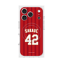 プレミアムスクエアケース with MagSafe［ 楽天イーグルス - #42 Sakaue - ビジター ］