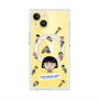 プレミアムスクエアケース with MagSafe［ ちびまる子ちゃん - まる子とお友達 - クリア ］