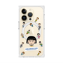プレミアムスクエアケース with MagSafe［ ちびまる子ちゃん - まる子とお友達 - クリア ］
