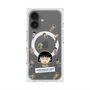 プレミアムスクエアケース with MagSafe［ ちびまる子ちゃん - まる子とお友達 - クリア ］
