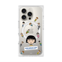 プレミアムスクエアケース with MagSafe［ ちびまる子ちゃん - まる子とお友達 - クリア ］