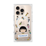 プレミアムスクエアケース with MagSafe［ ちびまる子ちゃん - まる子とお友達 - クリア ］