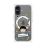 プレミアムスクエアケース with MagSafe［ ちびまる子ちゃん - まる子とお友達 - クリア ］