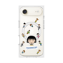 プレミアムスクエアケース with MagSafe［ ちびまる子ちゃん - まる子とお友達 - クリア ］