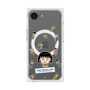 プレミアムスクエアケース with MagSafe［ ちびまる子ちゃん - まる子とお友達 - クリア ］