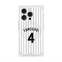 プレミアムスクエアケース with MagSafe［ 千葉ロッテマリーンズ - #4 TOMOSUGI ］