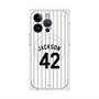 プレミアムスクエアケース with MagSafe［ 千葉ロッテマリーンズ - #42 JACKSON ］