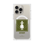 プレミアムスクエアケース with MagSafe［ MOOMIN - The Classics - Snufkin ］