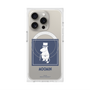 プレミアムスクエアケース with MagSafe［ MOOMIN - The Classics - Moominpappa ］