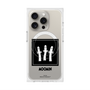 プレミアムスクエアケース with MagSafe［ MOOMIN - The Classics - Hattifatteners ］