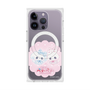 プレミアムスクエアケース with MagSafe［ まじかるベリーベリー - すとろべりーとぶるべりー - ピンク ］