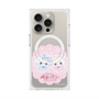 プレミアムスクエアケース with MagSafe［ まじかるベリーベリー - すとろべりーとぶるべりー - ピンク ］
