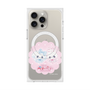 プレミアムスクエアケース with MagSafe［ まじかるベリーベリー - すとろべりーとぶるべりー - ピンク ］