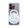 プレミアムスクエアケース with MagSafe［ まじかるベリーベリー - すとろべりーとぶるべりー - ブルー ］