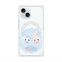 プレミアムスクエアケース with MagSafe［ まじかるベリーベリー - すとろべりーとぶるべりー - ブルー ］