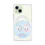 プレミアムスクエアケース with MagSafe［ まじかるベリーベリー - すとろべりーとぶるべりー - ブルー ］