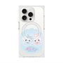プレミアムスクエアケース with MagSafe［ まじかるベリーベリー - すとろべりーとぶるべりー - ブルー ］