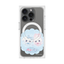 プレミアムスクエアケース with MagSafe［ まじかるベリーベリー - すとろべりーとぶるべりー - ブルー ］