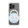 プレミアムスクエアケース with MagSafe［ まじかるベリーベリー - すとろべりーとぶるべりー - ブルー ］