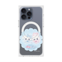 プレミアムスクエアケース with MagSafe［ まじかるベリーベリー - すとろべりーとぶるべりー - ブルー ］