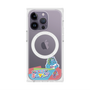 プレミアムスクエアケース with MagSafe［ 広島東洋カープ - のんびりスラィリー - パッチワーク ］