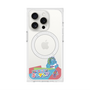 プレミアムスクエアケース with MagSafe［ 広島東洋カープ - のんびりスラィリー - パッチワーク ］