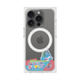 プレミアムスクエアケース with MagSafe［ 広島東洋カープ - のんびりスラィリー - パッチワーク ］
