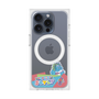 プレミアムスクエアケース with MagSafe［ 広島東洋カープ - のんびりスラィリー - パッチワーク ］
